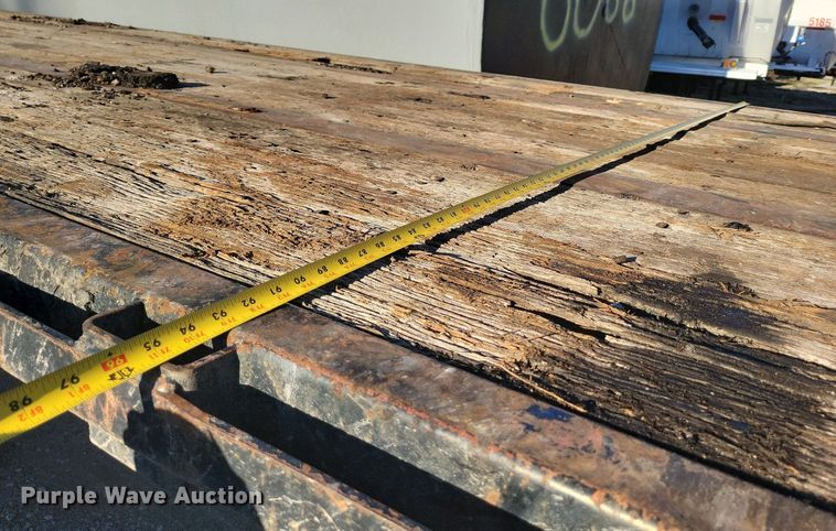 image for item DR7983 1988 Transcraft TL-90K-45 flatbed trailer