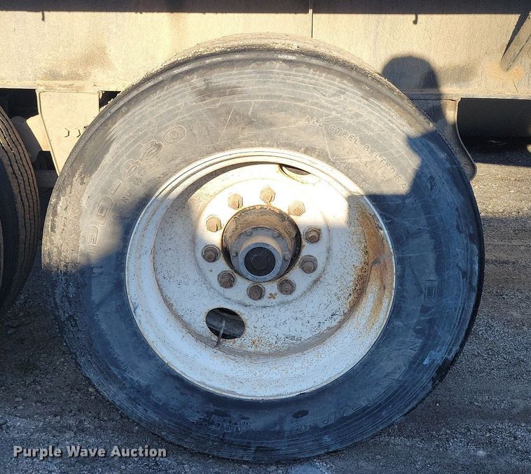 image for item DR7983 1988 Transcraft TL-90K-45 flatbed trailer