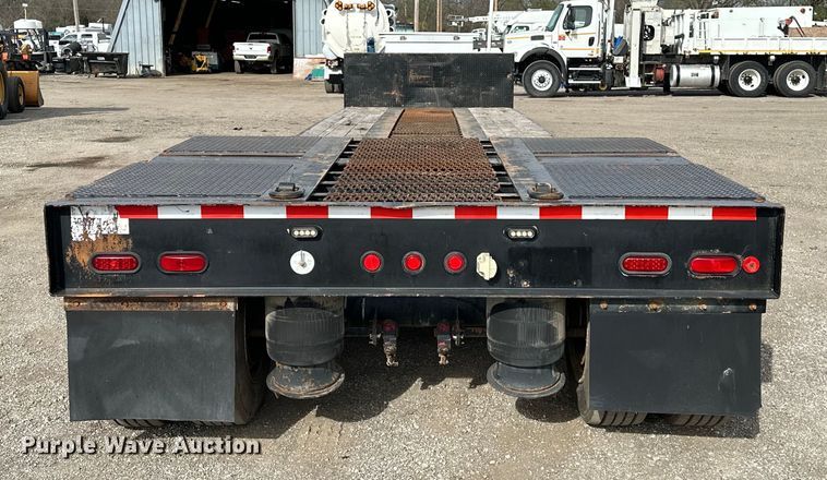 image for item EG1375 2009 Trail-Eze TE70RGDDEX drop deck equipment trailer