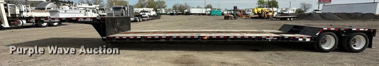 image for item EG1375 2009 Trail-Eze TE70RGDDEX drop deck equipment trailer