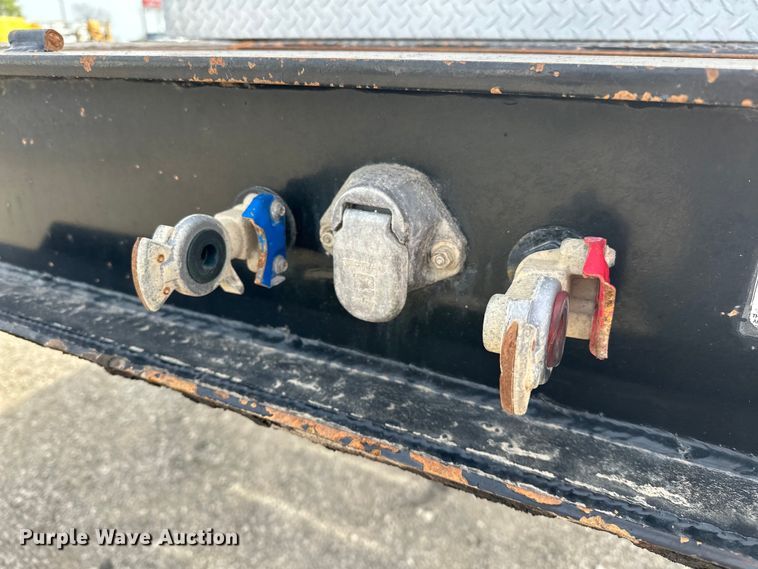 image for item EG1375 2009 Trail-Eze TE70RGDDEX drop deck equipment trailer