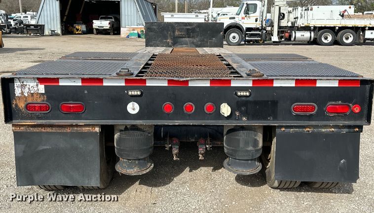 image for item EG1375 2009 Trail-Eze TE70RGDDEX drop deck equipment trailer