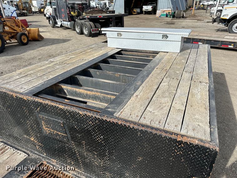 image for item EG1375 2009 Trail-Eze TE70RGDDEX drop deck equipment trailer