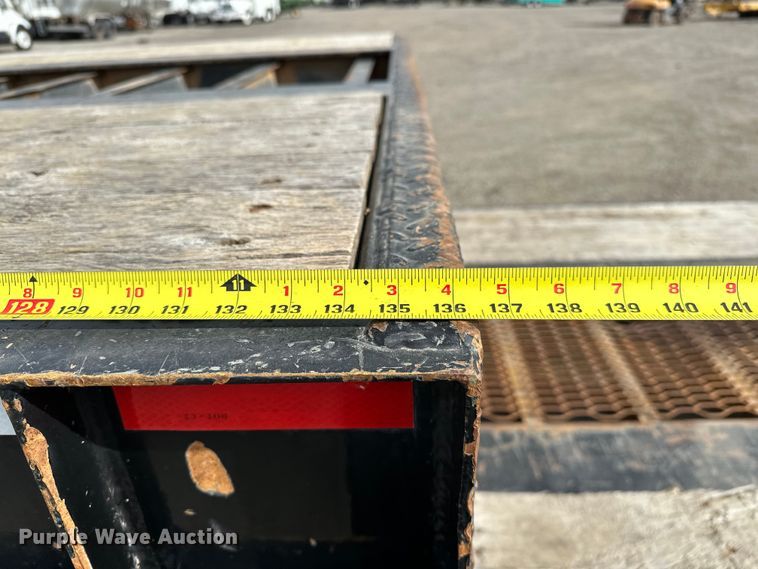 image for item EG1375 2009 Trail-Eze TE70RGDDEX drop deck equipment trailer