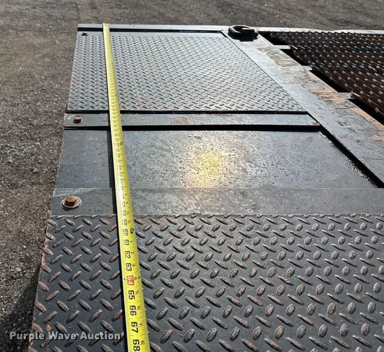 image for item EG1375 2009 Trail-Eze TE70RGDDEX drop deck equipment trailer