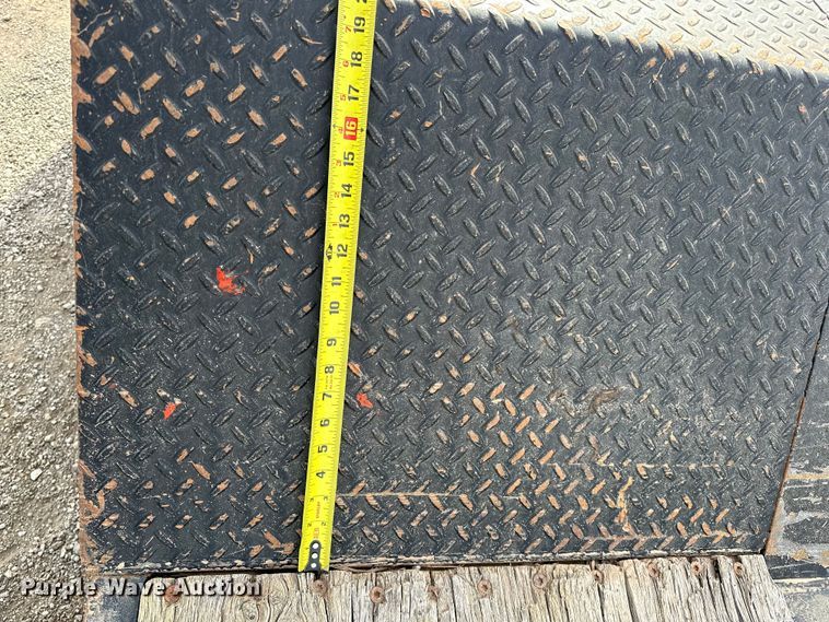 image for item EG1375 2009 Trail-Eze TE70RGDDEX drop deck equipment trailer