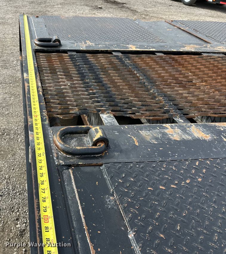 image for item EG1375 2009 Trail-Eze TE70RGDDEX drop deck equipment trailer