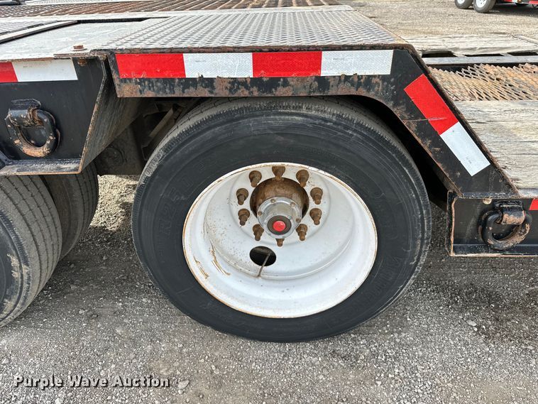 image for item EG1375 2009 Trail-Eze TE70RGDDEX drop deck equipment trailer