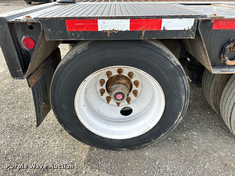 image for item EG1375 2009 Trail-Eze TE70RGDDEX drop deck equipment trailer