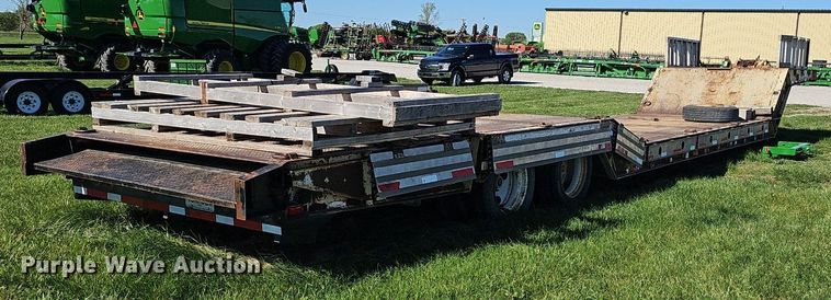 image for item EJ6256 2002 Wilson 4860TD MUV-ALL double drop deck equipment trailer