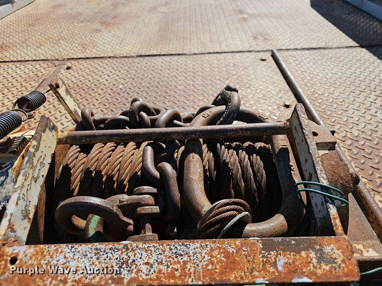 image for item EJ6256 2002 Wilson 4860TD MUV-ALL double drop deck equipment trailer