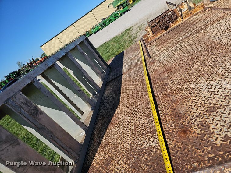 image for item EJ6256 2002 Wilson 4860TD MUV-ALL double drop deck equipment trailer