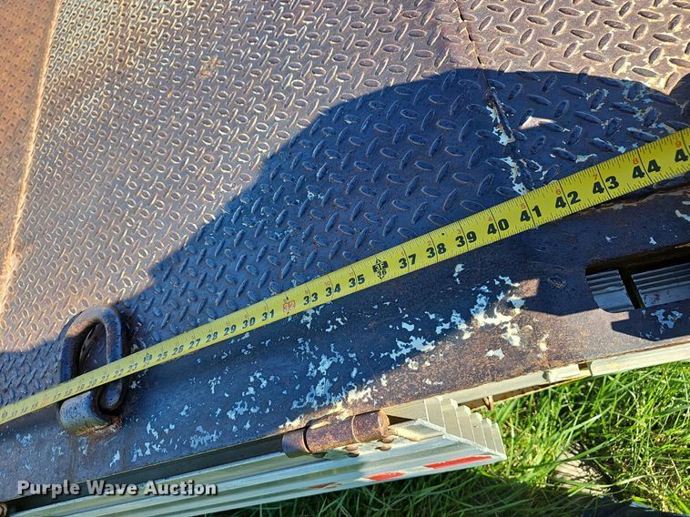 image for item EJ6256 2002 Wilson 4860TD MUV-ALL double drop deck equipment trailer