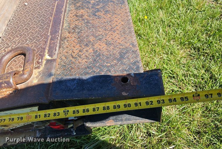 image for item EJ6256 2002 Wilson 4860TD MUV-ALL double drop deck equipment trailer