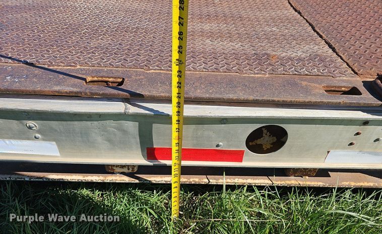 image for item EJ6256 2002 Wilson 4860TD MUV-ALL double drop deck equipment trailer