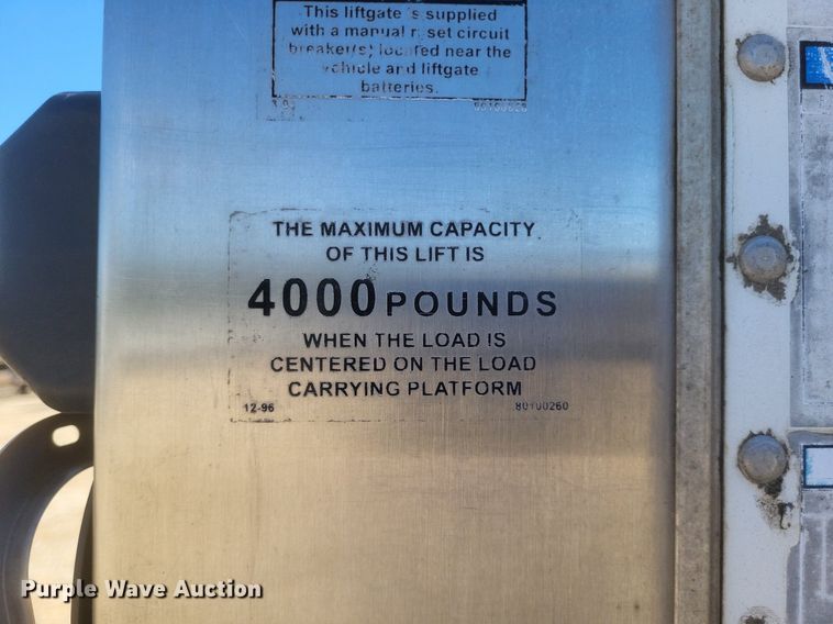 image for item EJ7907 2007 Freightliner Business Class M2 box truck