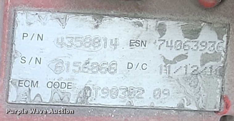 image for item EJ7913 2017 International 4300 box truck