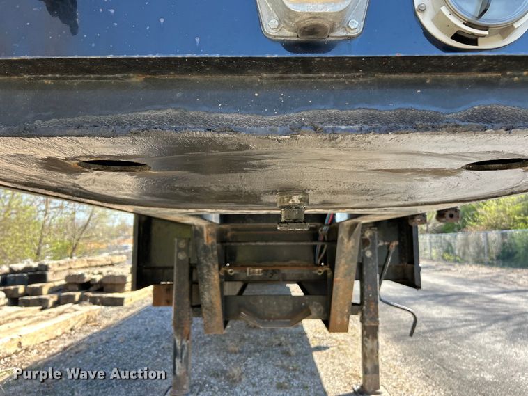 image for item EK4339 2014 Neville Built drop deck equipment trailer