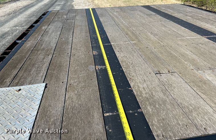 image for item EK4339 2014 Neville Built drop deck equipment trailer