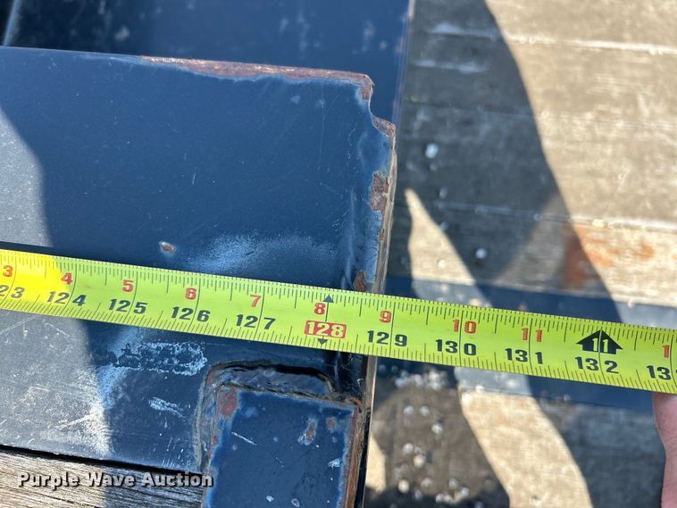 image for item EK4339 2014 Neville Built drop deck equipment trailer