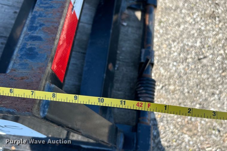 image for item EK4339 2014 Neville Built drop deck equipment trailer