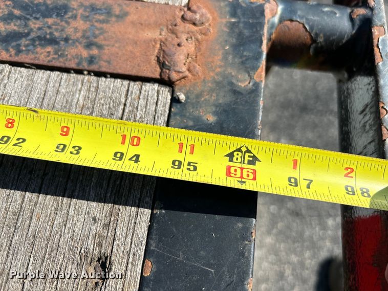 image for item EK4339 2014 Neville Built drop deck equipment trailer