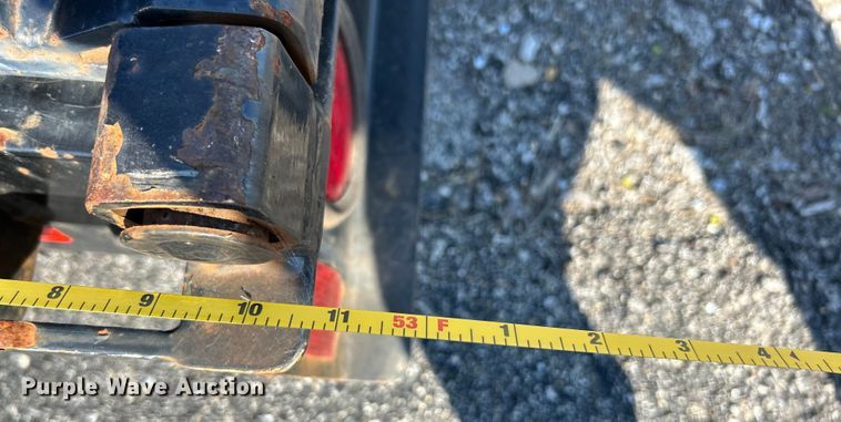 image for item EK4339 2014 Neville Built drop deck equipment trailer