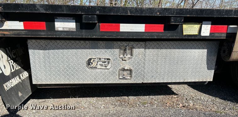 image for item EK4339 2014 Neville Built drop deck equipment trailer