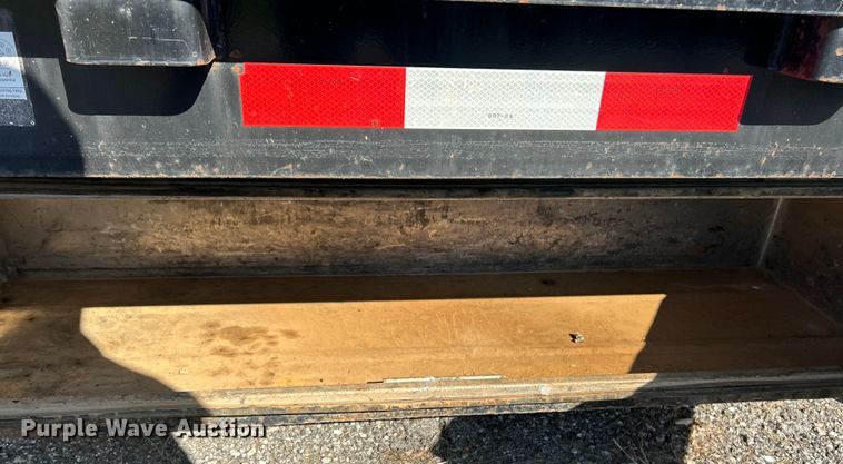 image for item EK4339 2014 Neville Built drop deck equipment trailer
