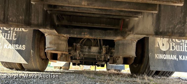 image for item EK4339 2014 Neville Built drop deck equipment trailer