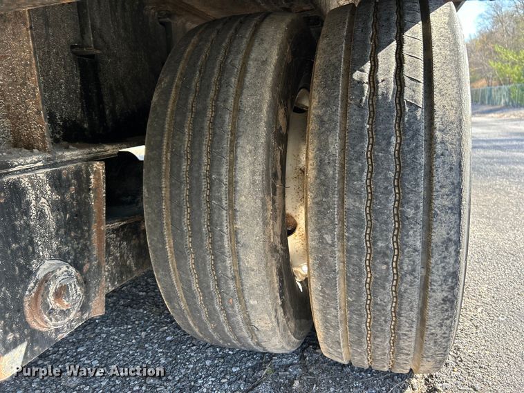 image for item EK4339 2014 Neville Built drop deck equipment trailer