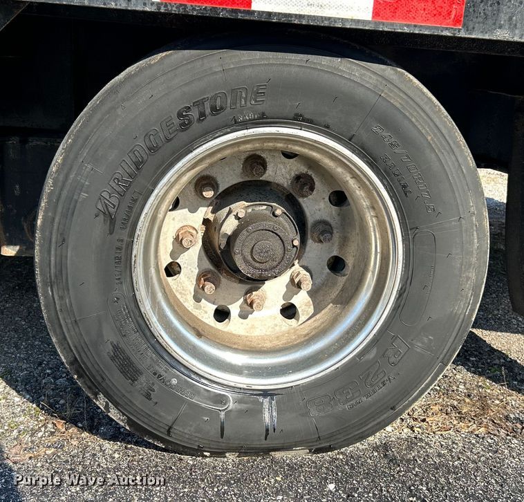 image for item EK4339 2014 Neville Built drop deck equipment trailer