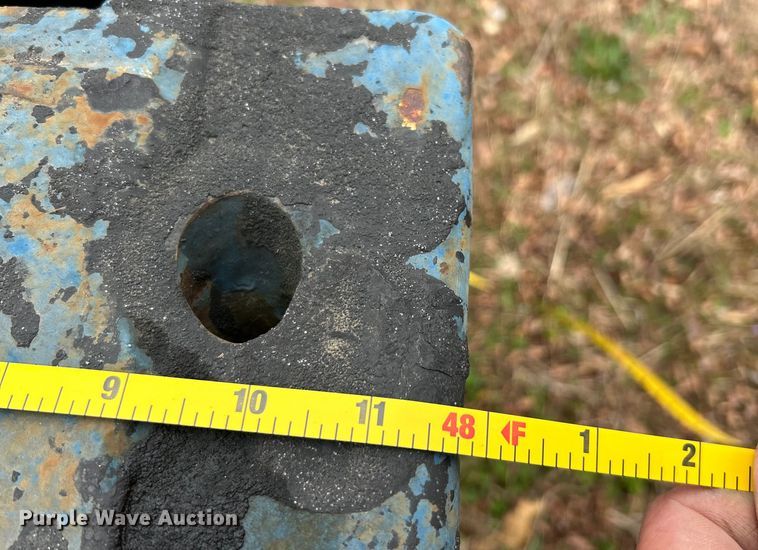 image for item EK4385 2001 Trail King drop deck equipment trailer