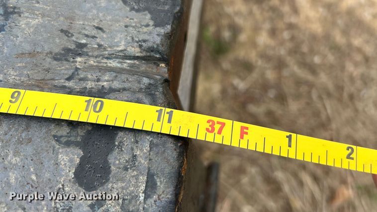 image for item EK4386 1989 Transcraft drop deck equipment trailer