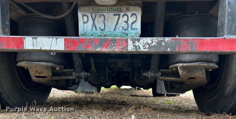 image for item EK4386 1989 Transcraft drop deck equipment trailer