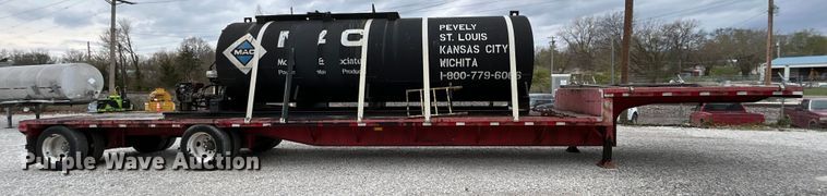 image for item EK4389 2000 Great Dane drop deck equipment trailer