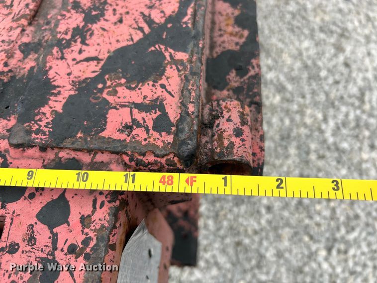 image for item EK4389 2000 Great Dane drop deck equipment trailer