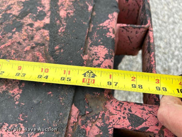 image for item EK4389 2000 Great Dane drop deck equipment trailer