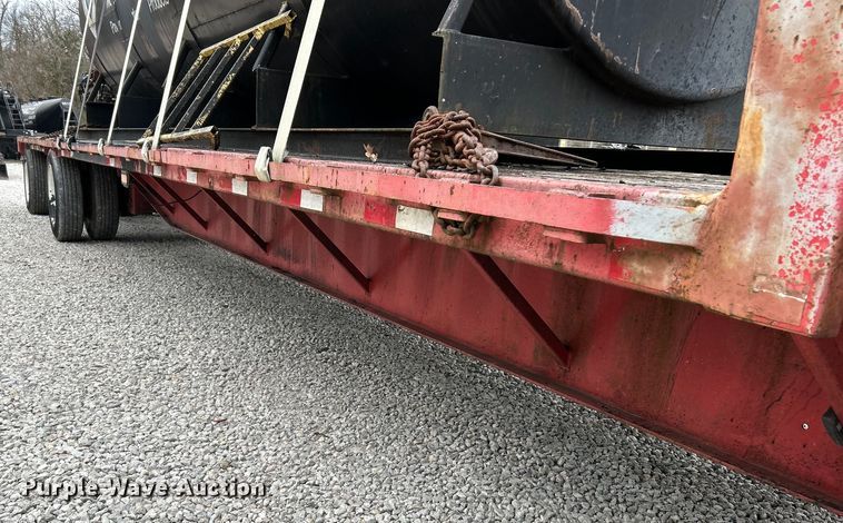 image for item EK4389 2000 Great Dane drop deck equipment trailer