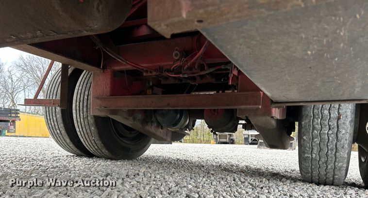 image for item EK4389 2000 Great Dane drop deck equipment trailer