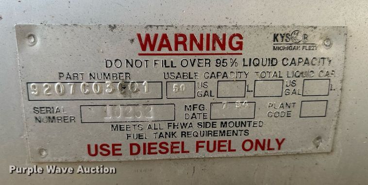 image for item EK9796 1995 Trailmobile refrigerated van trailer