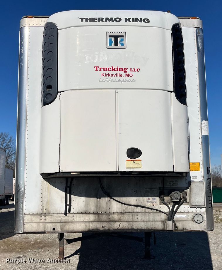 image for item LD9369 2007 Utility refrigerated van trailer