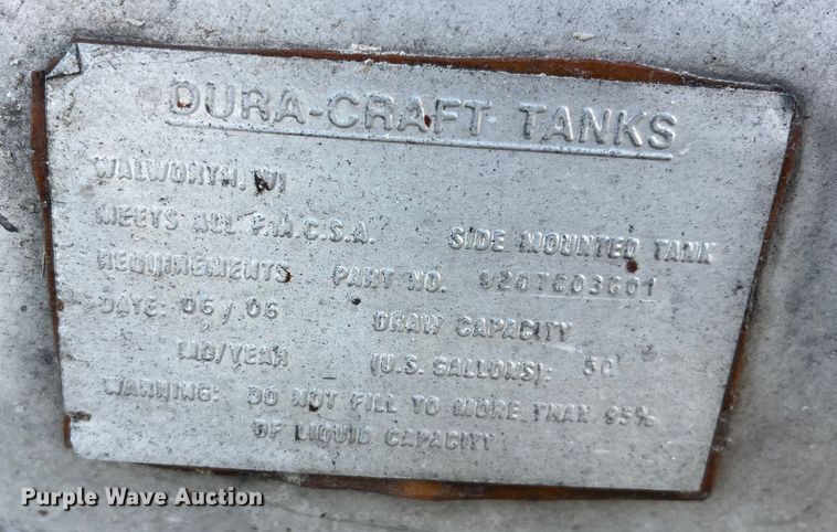 image for item LD9369 2007 Utility refrigerated van trailer