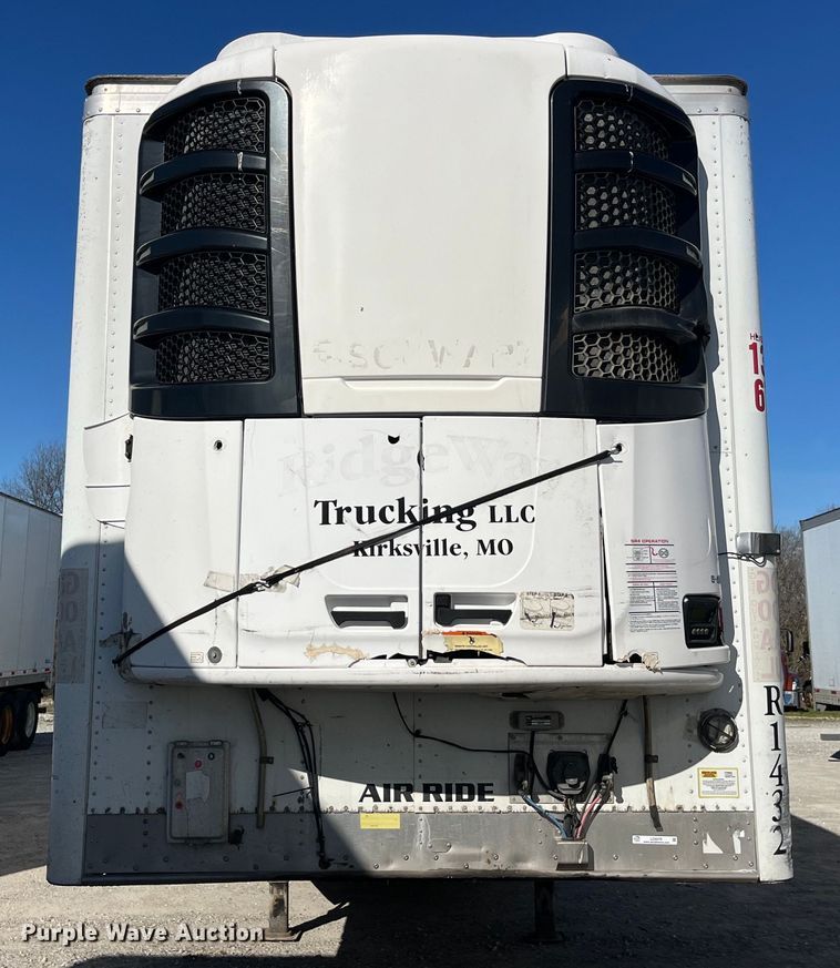 image for item LD9370 2014 Wabash refrigerated van trailer