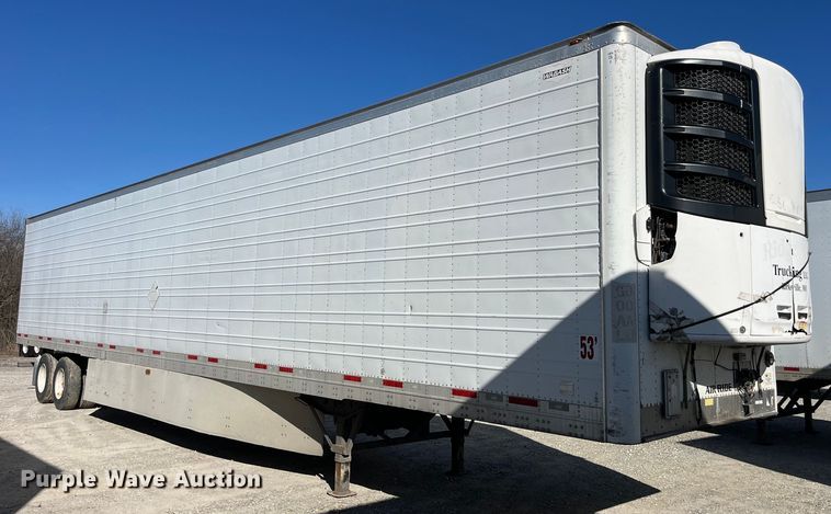 image for item LD9370 2014 Wabash refrigerated van trailer