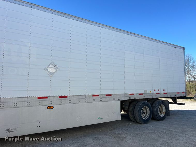 image for item LD9370 2014 Wabash refrigerated van trailer