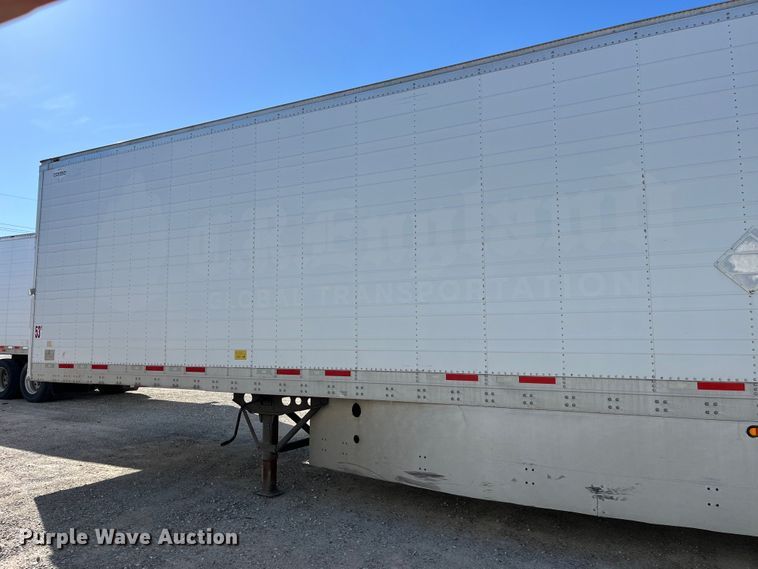 image for item LD9370 2014 Wabash refrigerated van trailer