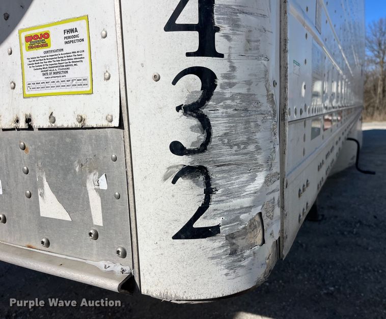 image for item LD9370 2014 Wabash refrigerated van trailer