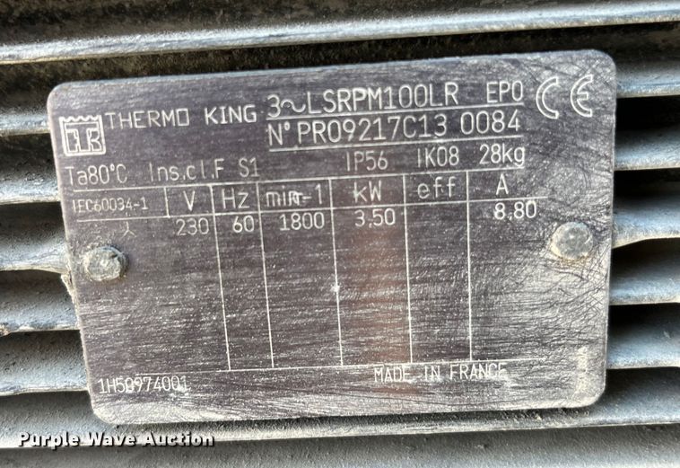 image for item LD9370 2014 Wabash refrigerated van trailer