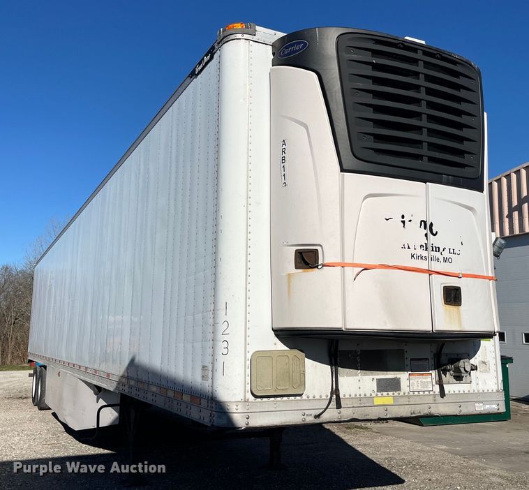 image for item LD9371 2012 Great Dane SUP-1114-31053 refrigerated van trailer